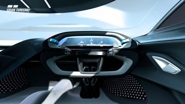 Jaguar Vision Gran Turismo SV je potpuno električni virtualni trkaći endurance automobil za video igru Gran Turismo
