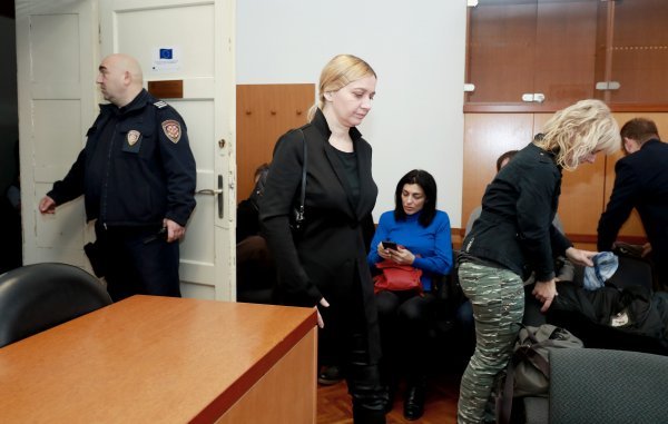 Sandra Zeljko na suđenju