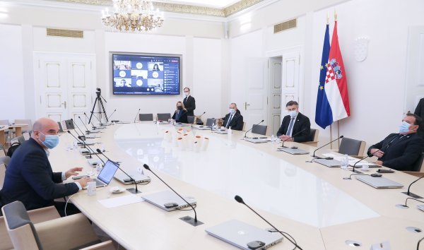 Zagreb: Sjednica znanstvenog savjeta za borbu protiv koronavirusa