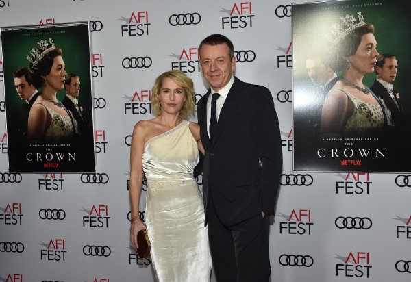 Gillian Anderson i Peter Morgan