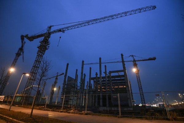 Radovi na poslovnom parku City Island