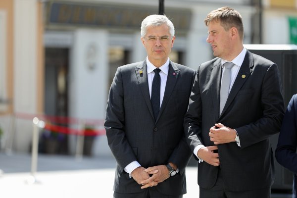 Ivan Koršok i Tomaš Petriček, slovački i češki ministri vanjskih poslova