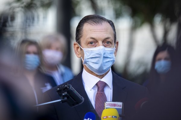 Split: Konferencija za medije povodom prve operacije transplantacije rožnice