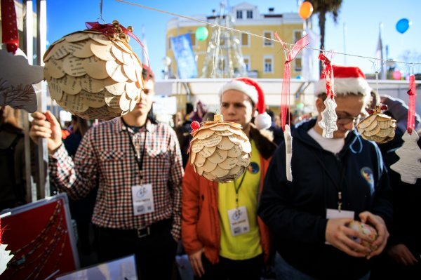 Prošlogodišnji tradicionalni buvljak za korisnike udruge MoSt, održan 14. prosinca 2019. u Splitu