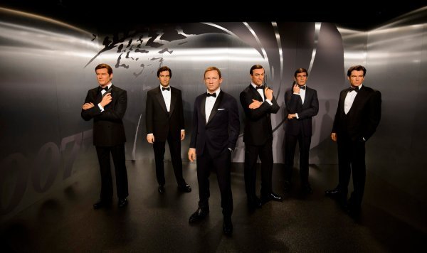 Voštane figure James Bond agenata