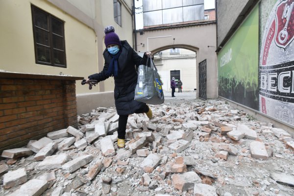 Sisak: Šteta u gradu nakon potresa