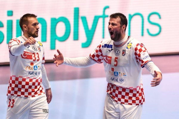 Hrvatska muška rukometna reprezentacija Luka Cindrić Domagoj Duvnjak