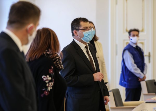 Sastanak Dubravke Šuice, Janeza Lenarčiča i premijera Plenkovića