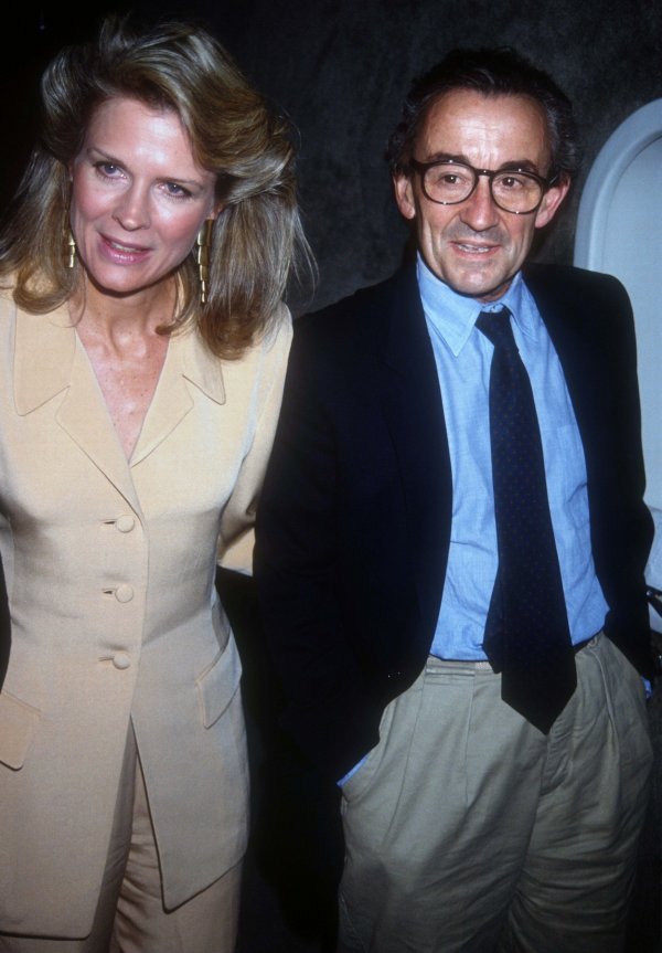 Candice Bergen i prvi suprug Louis Malle (1990.)