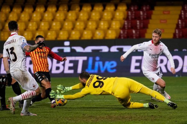 Benevento - AC Milan, 3.1.2021.