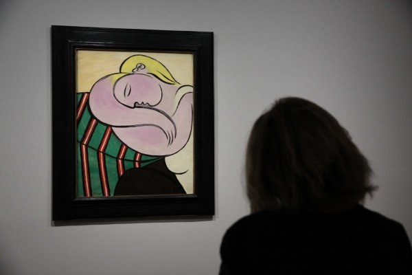 Pablo Picasso, Žena sa žutom kosom