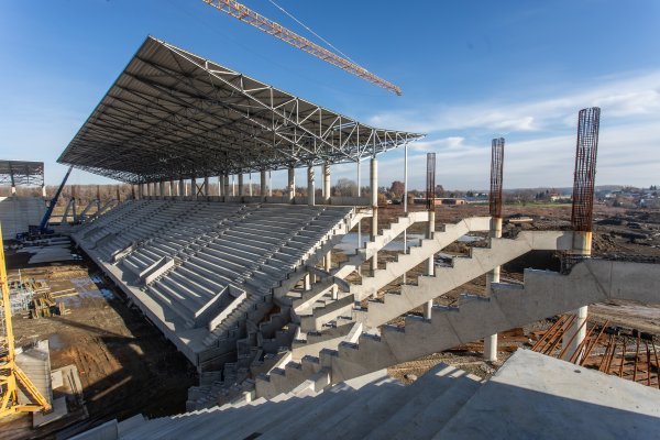 Izgradnja stadiona na Pampasu