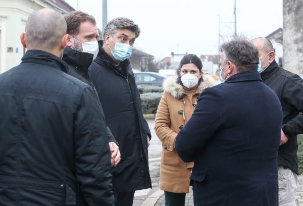 Andrej Plenković u Glini