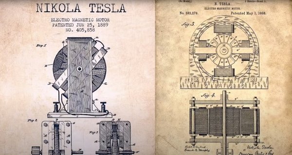 Teslini patenti za indukcijski motor