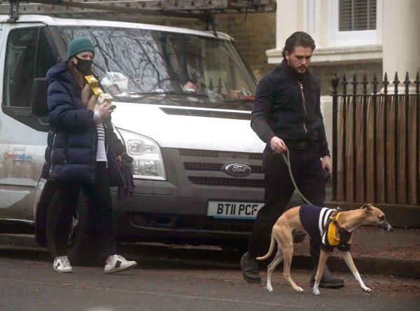 Rose Leslie i Kit Harington