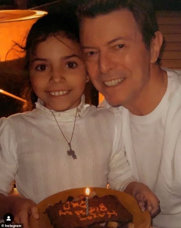 David Bowie i Alexandria Zahra Jones