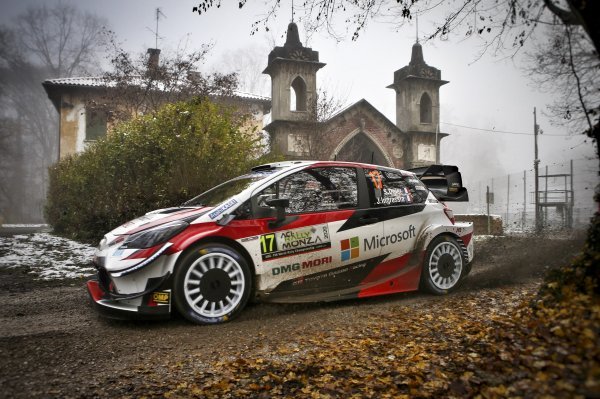 Toyota Yaris WRC (Sébastien Ogier, Julien Ingrassia) na reliju u Monzi 2020.