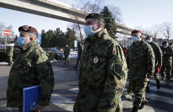 Cijepljenje pripadnika Vojske Srbije kineskim cjepivom Sinofarm