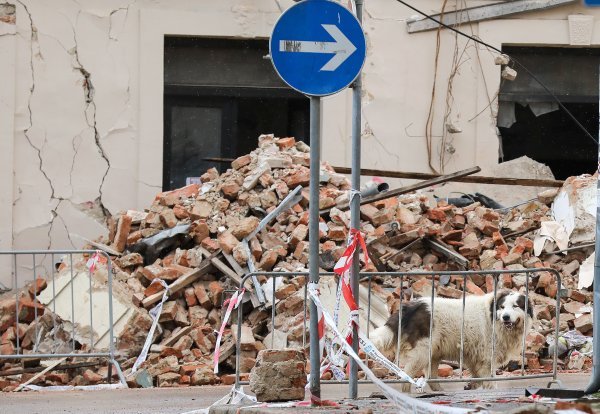 Posljedice potresa u centru Petrinje