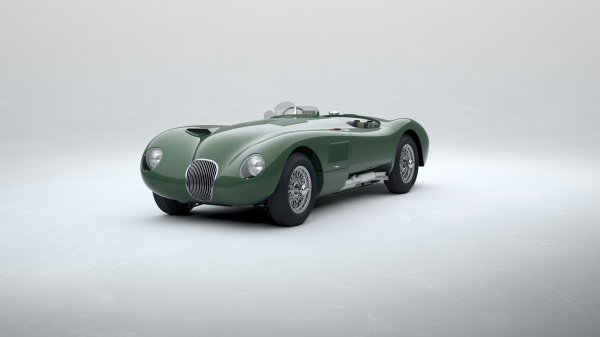 Jaguar C-type Continuation - Suede Green