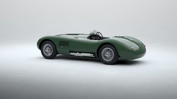 Jaguar C-type Continuation - Suede Green