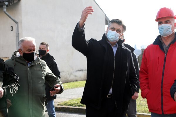Plenković u Petrinji