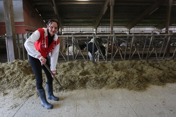 Ružica Vukovac na obiteljskom imanju