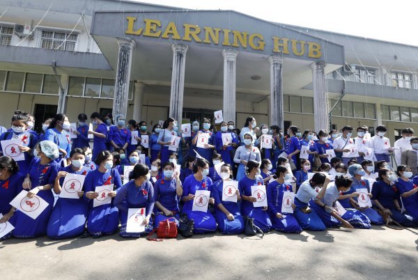 Građanski neposluh u Mjanmaru