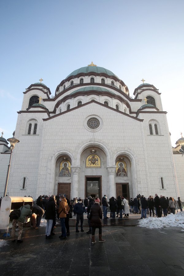 Hram svetog Save, poprište izbora novog patrijarha