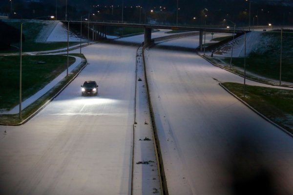 Ledeni val u Teksasu