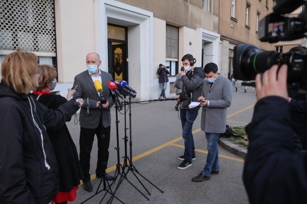 Izjave prije početka zajedničke sjednice Predsjedništva i Nacionalnog vijeća HDZ-a
