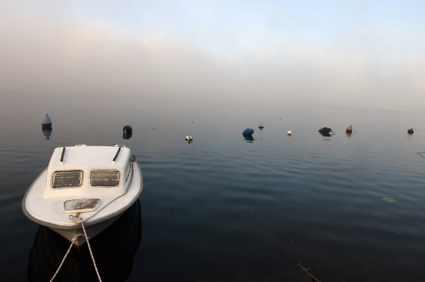Morska magla u Šibeniku