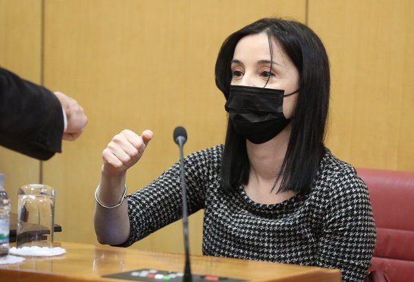 Marija Vučković u Saboru