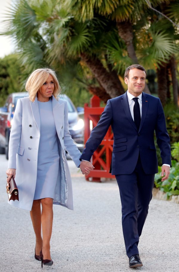 Brigitte i Emmanuel Macron