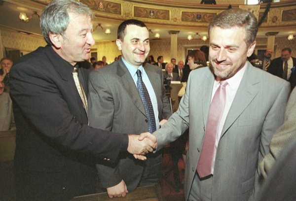 Anto Kovačević, Zlatko Canjuga i Milan Bandić