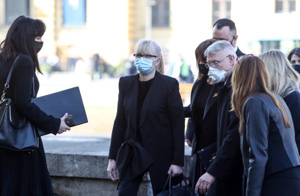 Vesna Bandić stigla na komemoraciju