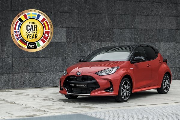 Toyota Yaris je proglašena europskim automobilom godine za 2021.