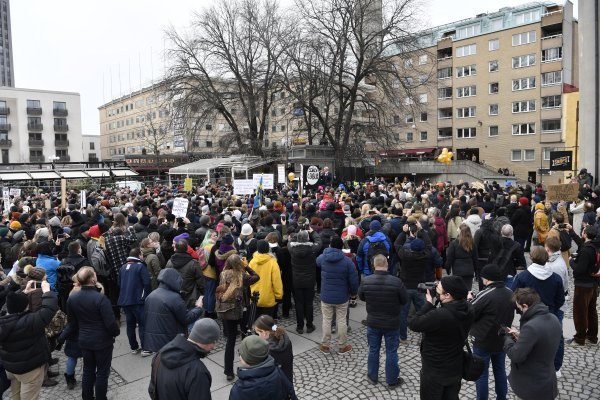 Prosvjed u Stockholmu