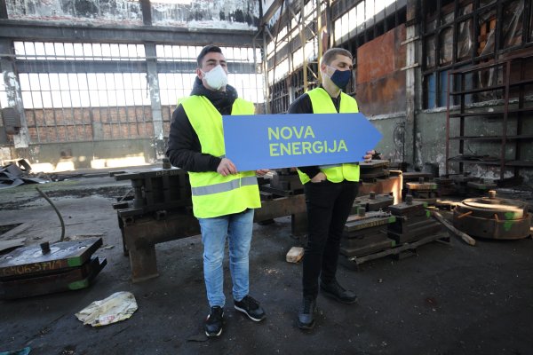 Ivan Radić, HDZ-ov kandidat za gradonačelnika Osijeka svoju kandidaturu predstavio u zapuštenim pogonima OLT-a