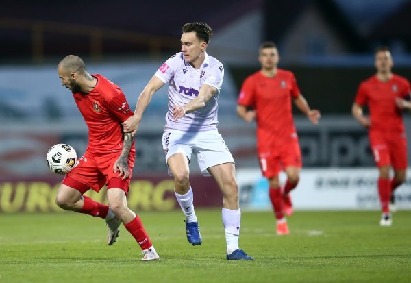 NK Gorica - NK Hajduk; nogomet, četvrtfinale hrvatskog Kupa; 16.3.2021.