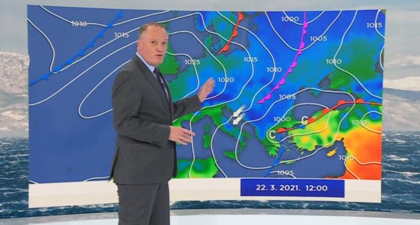 Krunoslav Mikec u vremenskoj prognozi