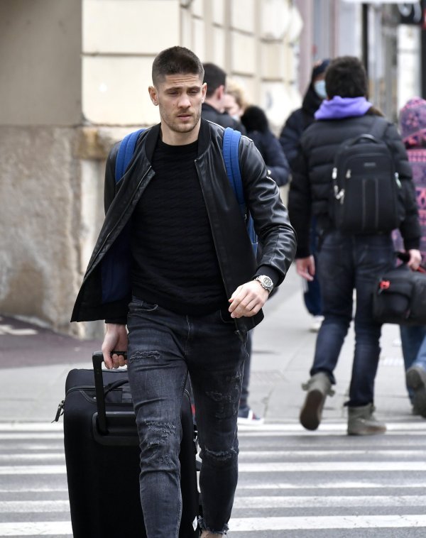 Andrej Kramarić - okupljanje hrvatske nogometne reprezentacije