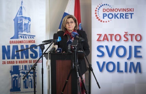 Predstavljanje Nansi Ivanišević, kandidatkinje Domovinskog pokreta za gradonačelnicu Splita