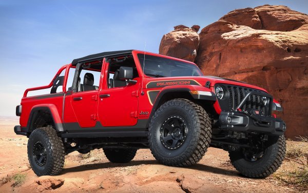 Jeep Red Bare