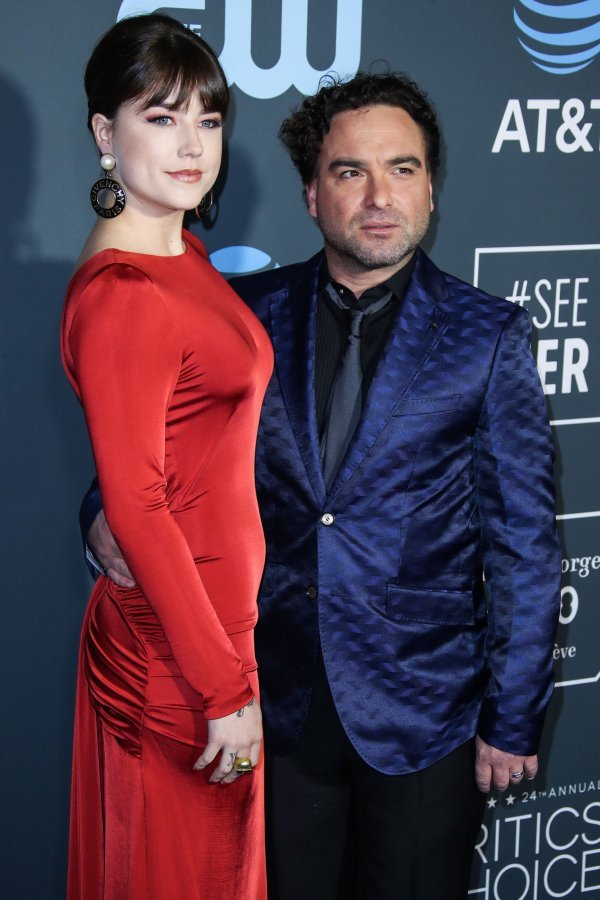 Johnny Galecki i Alaina Meyer