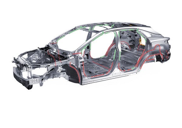 Lexus RX -  struktura
