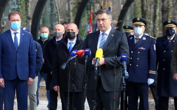 Andrej Plenković na Plitvicama