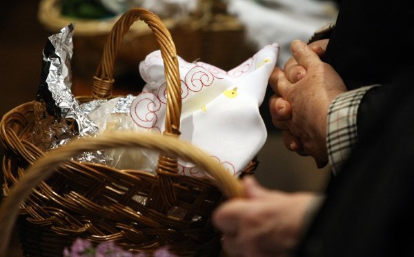 Blagoslov hrane za Uskrsni doručak