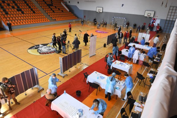 Masovno cijepljenje u Šibeniku