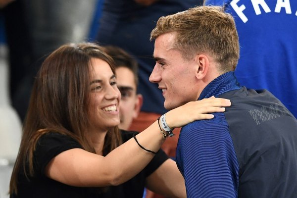 Antoine Griezmann i Erika Choperena